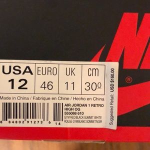 Air Jordan Retro 1 “Bred Toe”